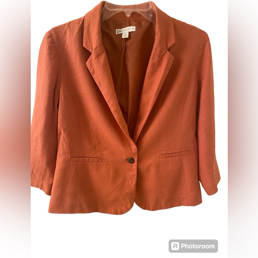 Cato Orange Blazer